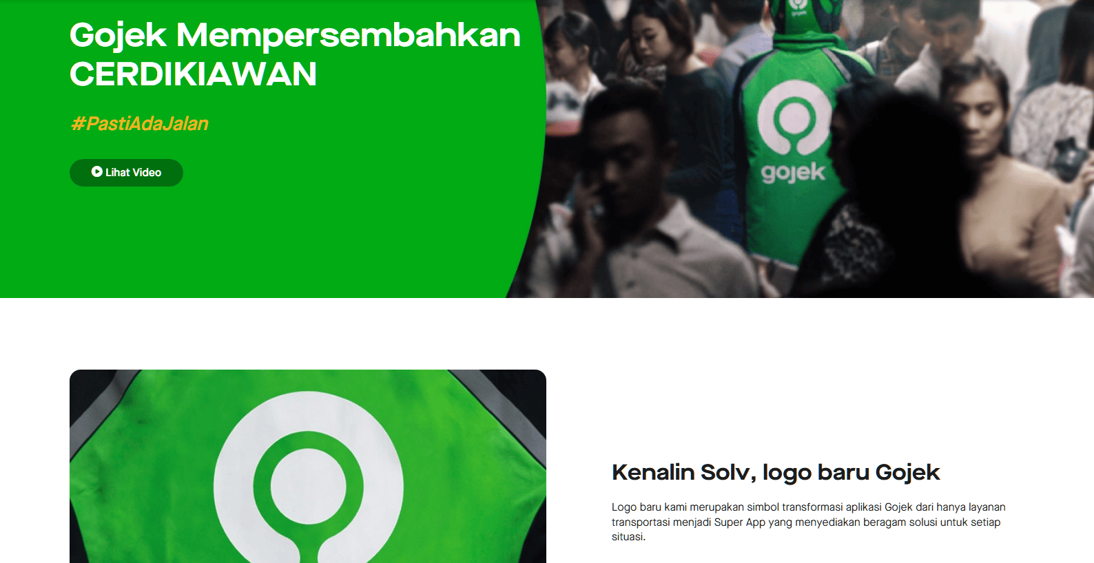 Gojek Internal Tools and Microsites