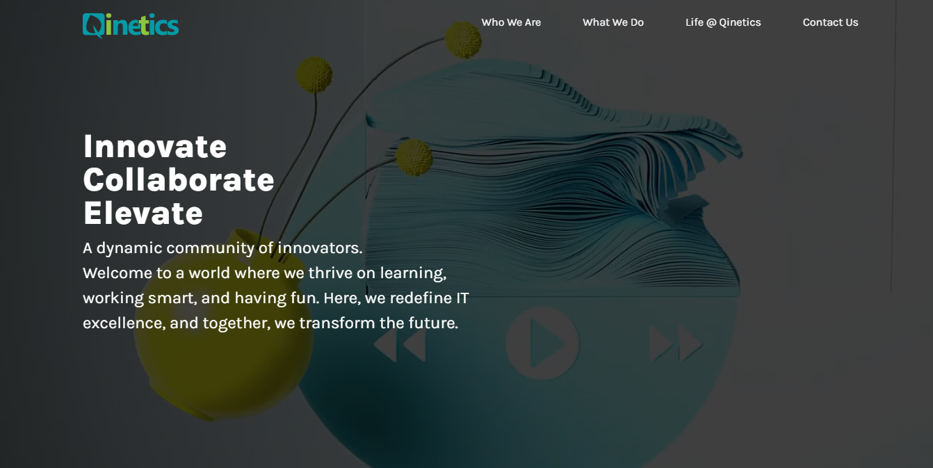 Qinetics Solutions Website