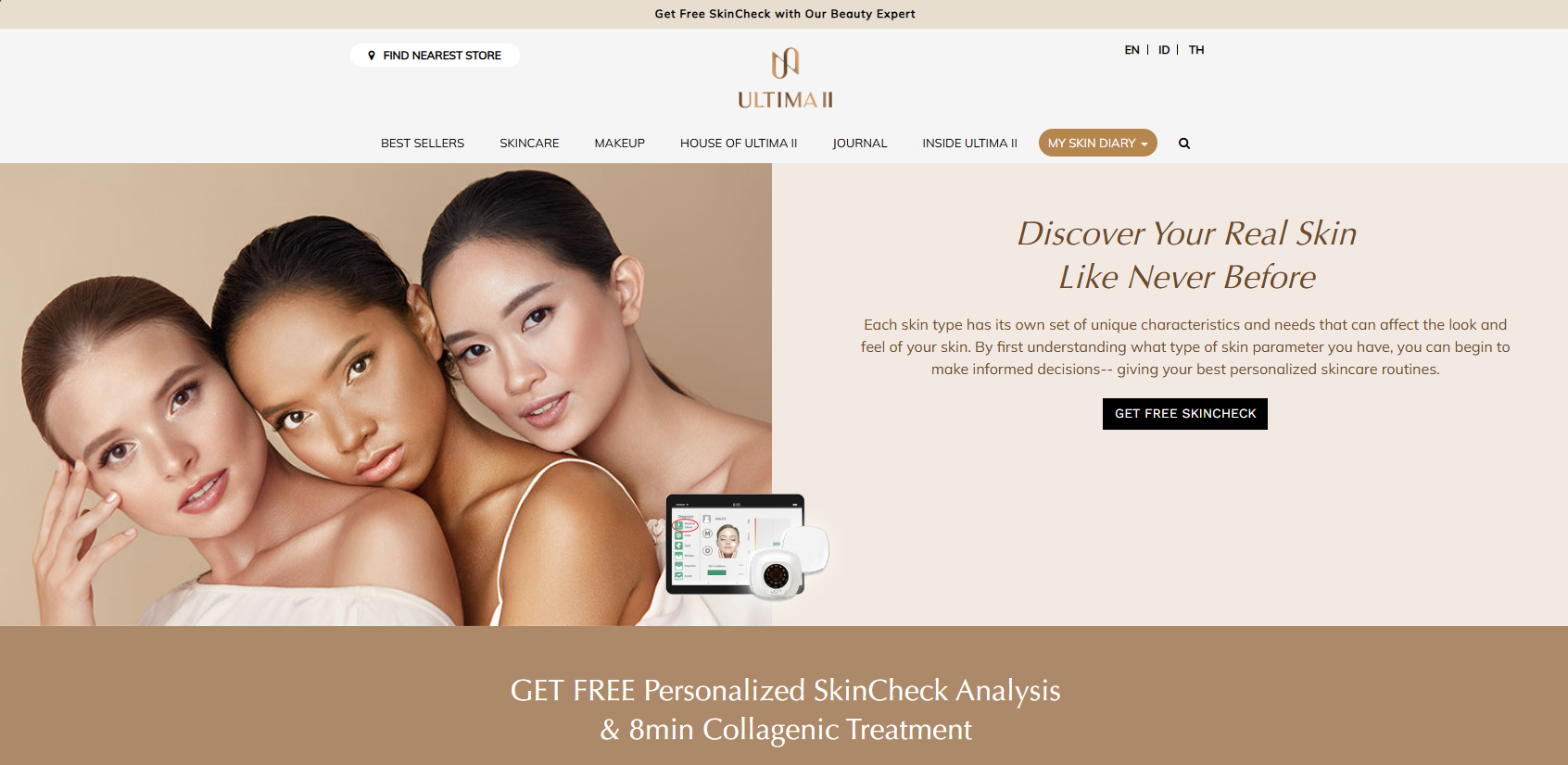 Ultima II Virtual SkinCheck